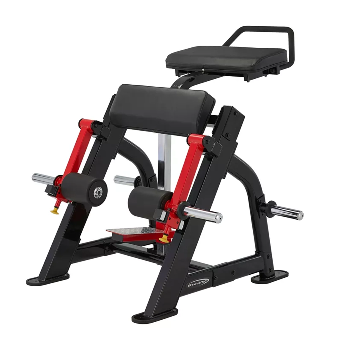 Steelflex Plate Load Standing Leg Curl PLSLC-BR