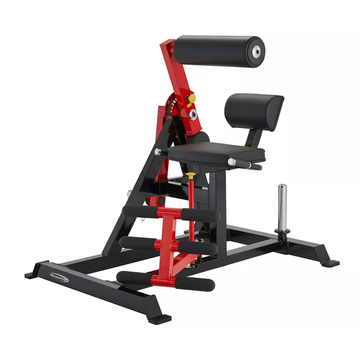 Steelflex Dual Plate Abdominal Crunch / Back Extension Machine PL2400-BR