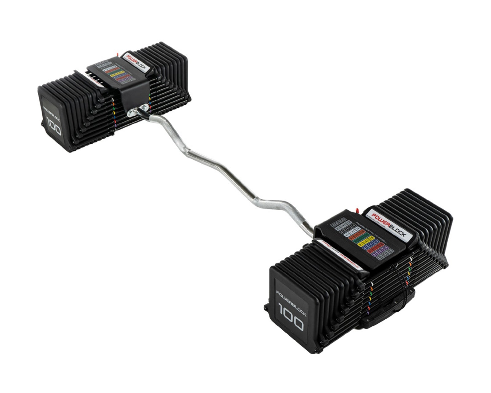 Powerblock Pro 100 EZ Curl Bar PBPRO100EZB