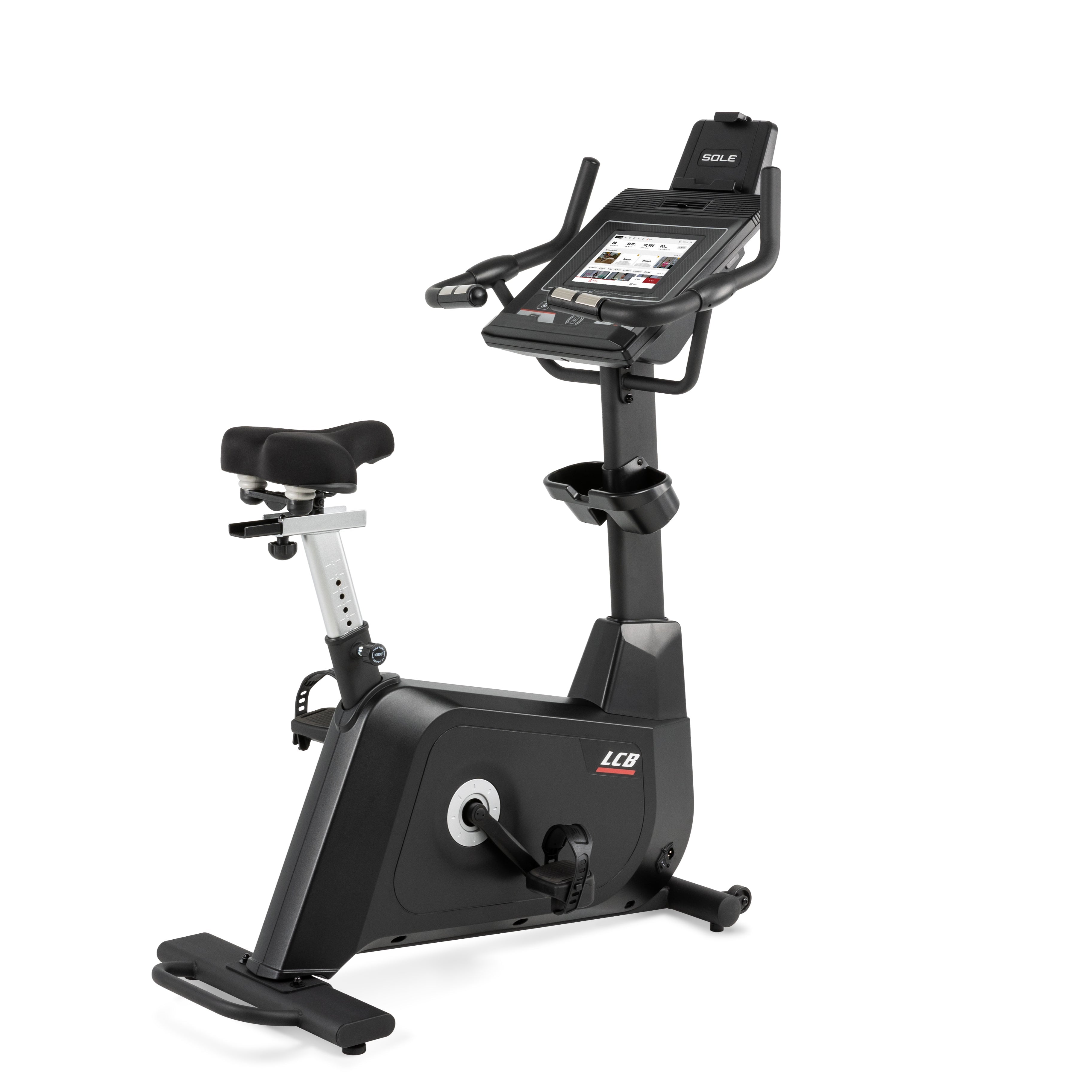 Workout Upright Gym Bike Magnetic Upright Exercise Bike With 15
