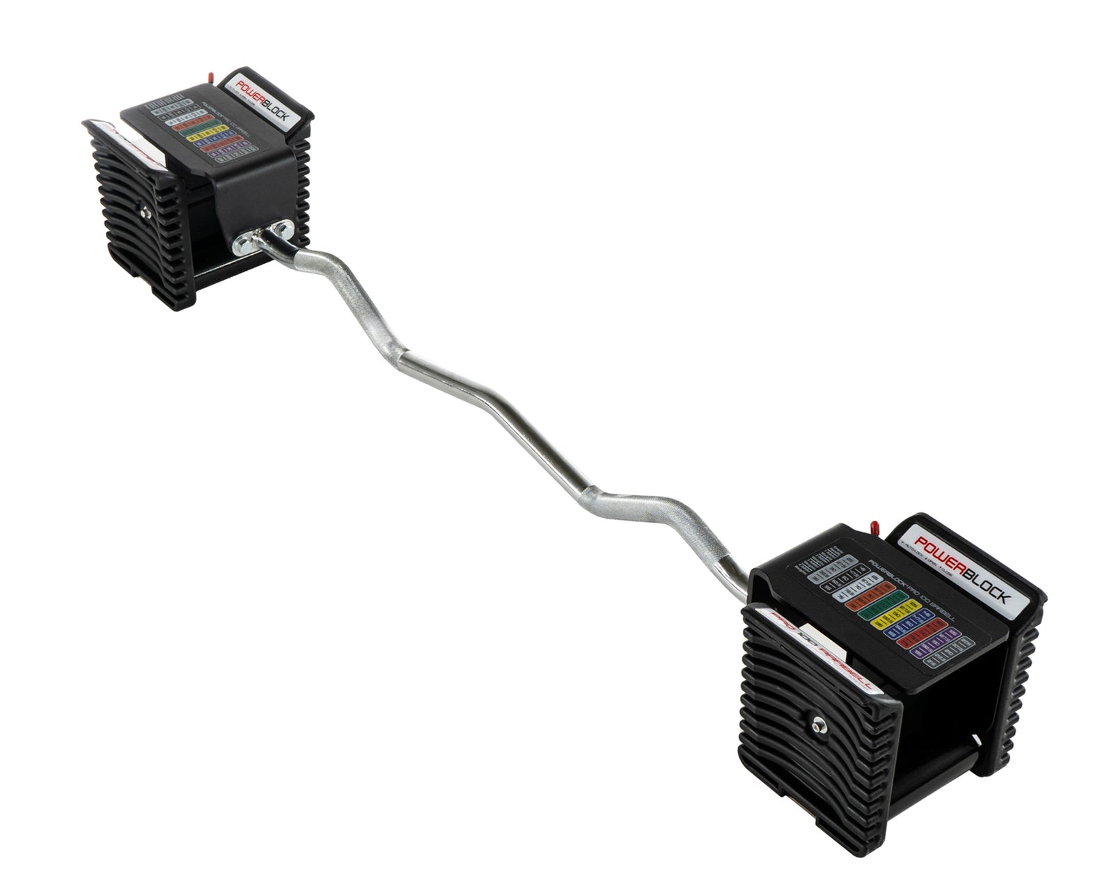 Powerblock Pro 100 EZ Curl Bar PBPRO100EZB