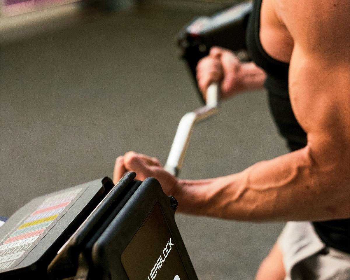 Powerblock Pro 100 EZ Curl Bar PBPRO100EZB