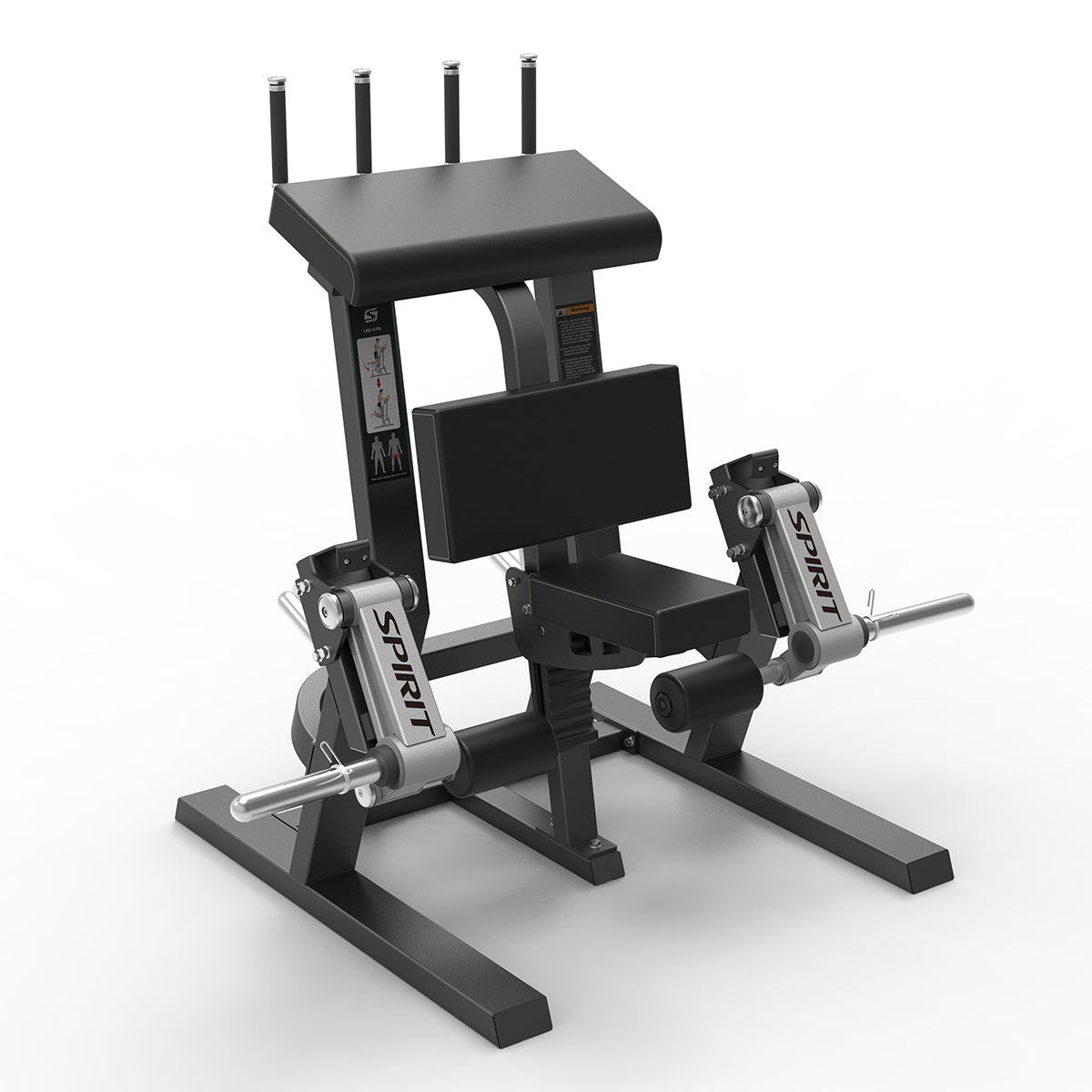 Spirit Fitness Plate Loaded Standing Leg Curl SP-4512