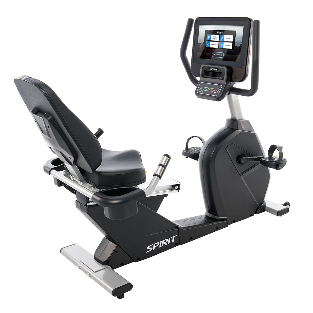 Seated stationary online bike