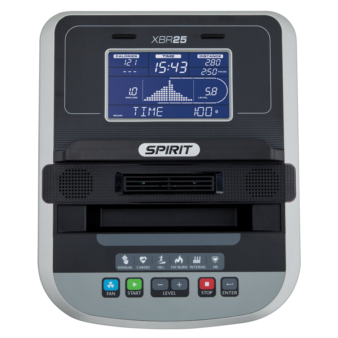 Spirit Fitness Upright Bike XBR25